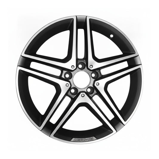 Mercedes CLA250 2014 2015 2016 2017 85394 aluminum OEM rim 18 x 8 CNC Charcoal