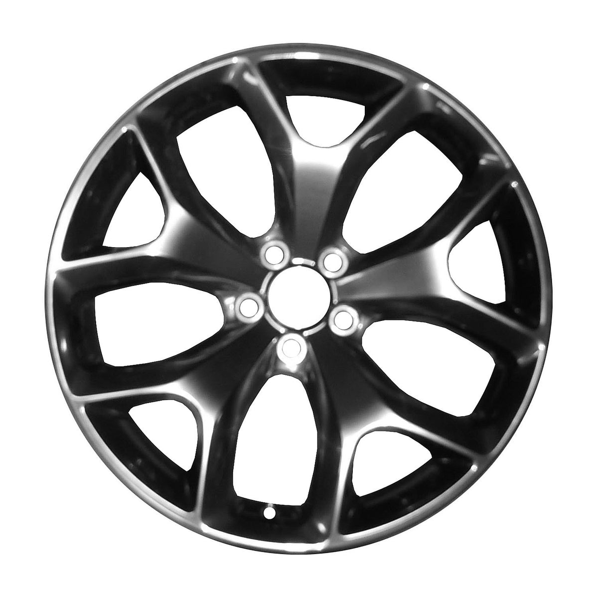 2015-2018 Dodge Chal/Charg 20x8" Dark Hyper Silver OEM Wheel Rim 02523