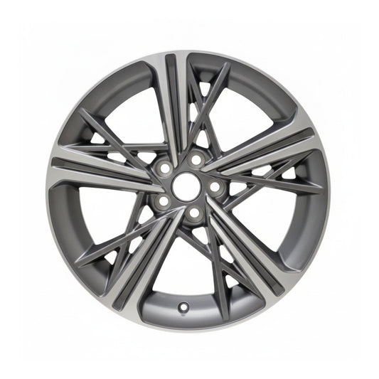Genesis G70 2024 2025 71087 aluminum OEM rim 19 x 8.5 CNC Charcoal REAR