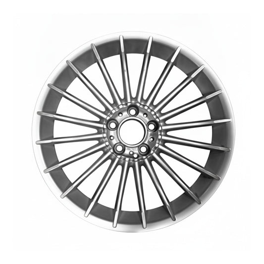 BMW B6 2016 17 18 2019 86191 OEM rim 20 x 10 REAR CnC Sparkle Silver