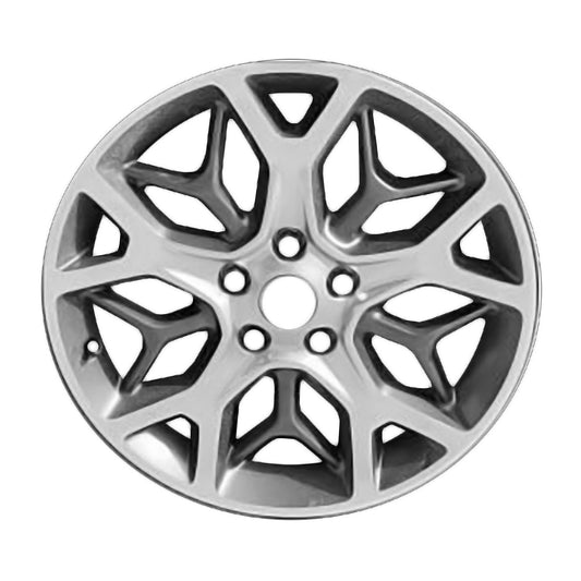 Jeep Grand Cherokee 20x8" Polished Charcoal OEM Wheel Rim 09181