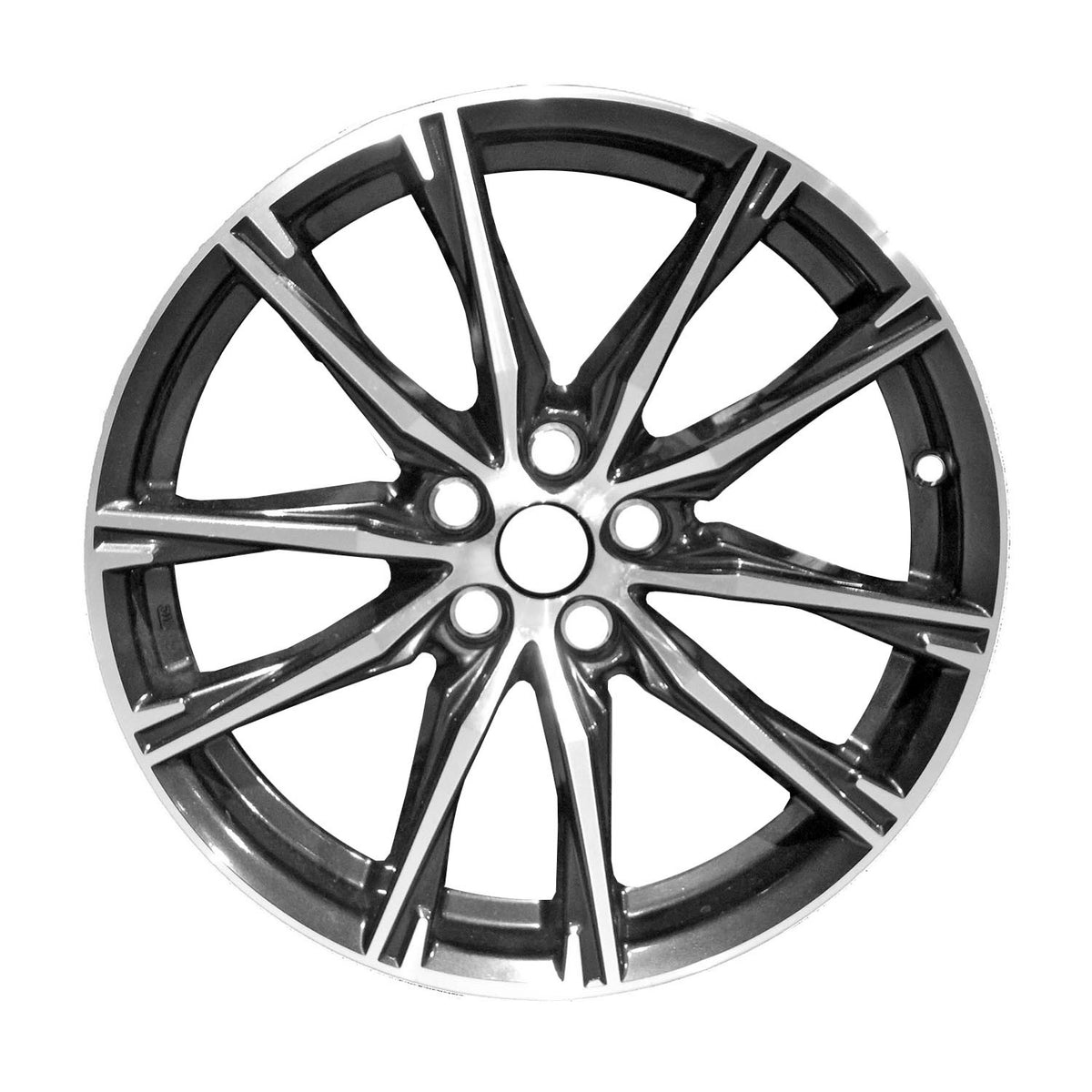 17" x 7" Toyota 86 Coupe 2017 2018 Factory OEM Wheel Rim Machined Charcoal 68841