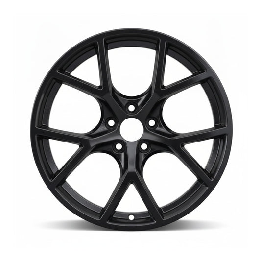 Audi RS3 2022 2023 2024 12104 aluminum OEM rim 19 x 9 Gloss Black FRONT