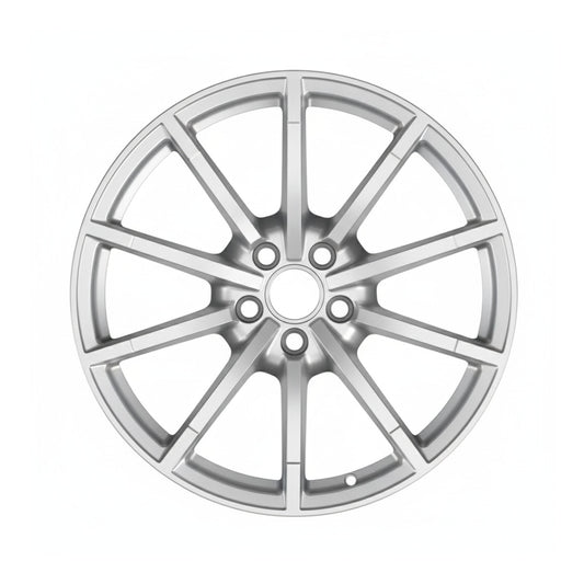 Audi A5 2014 - 2018 58957 aluminum OEM wheel rim 18 x 8.5 Silver