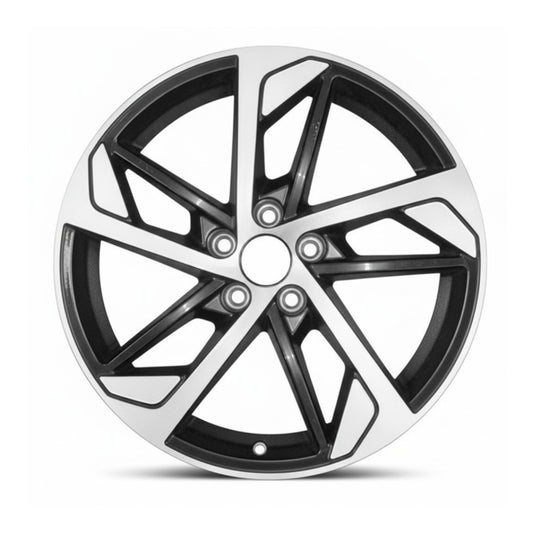 Audi A3 2020 96981 aluminum OEM rim 18 x 8 CNC Black