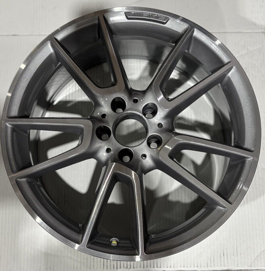 Charcoal Rear 19" x 8.5" Factory OEM Wheel Rim 2016-2019 Mercedes Benz C43 C450