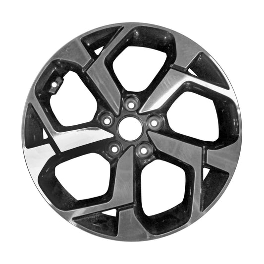 17" x 7" Kia Sportage 2020 2021 Factory OEM Wheel Rim Machined Charcoal 74805