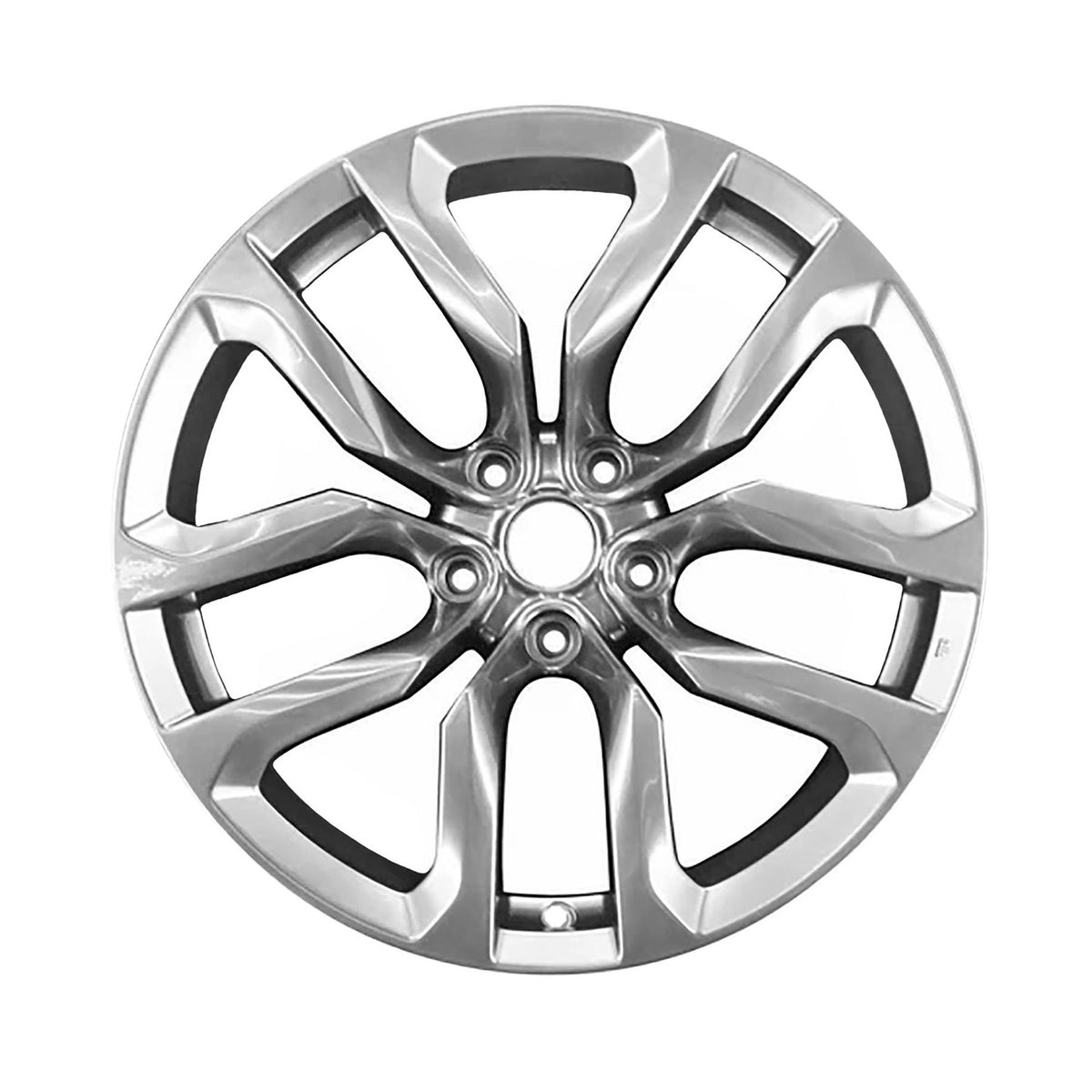 18" x 8" Nissan 370z 2010 2011 2012 Front OEM Wheel Rim Hyper Silver 62545