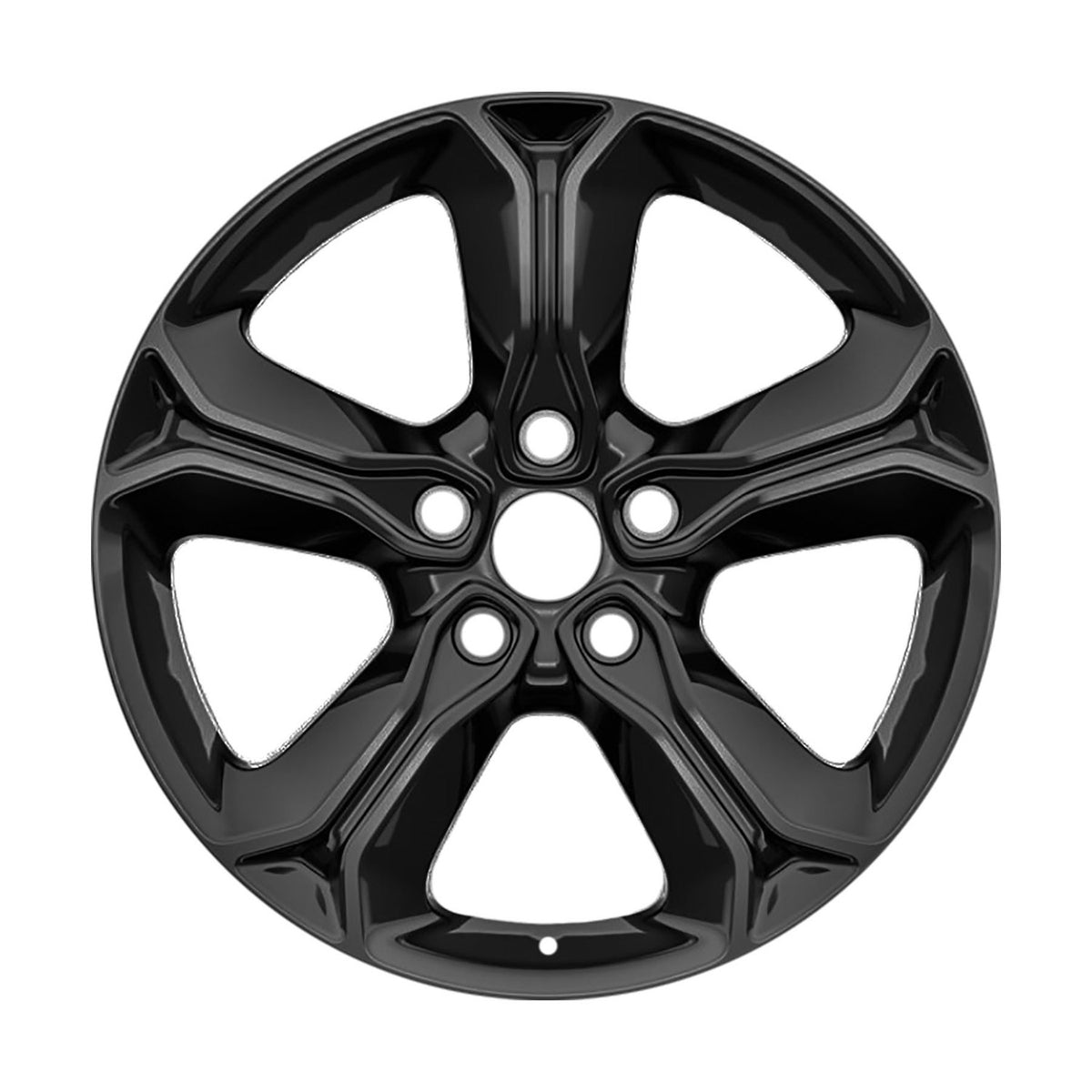 19" x 7" Dodge Journey 2018 2019 2020 Factory OEM Wheel Rim Black 02519