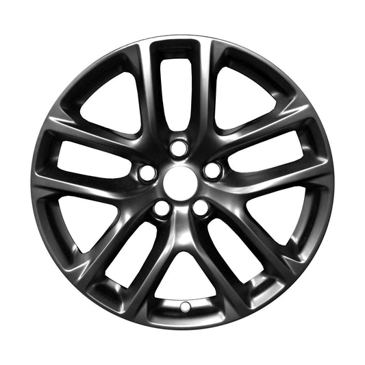 20" x 10" Dodge Durango 2019 2020 2021 2022 OEM Wheel Rim Hyper Silver 02664