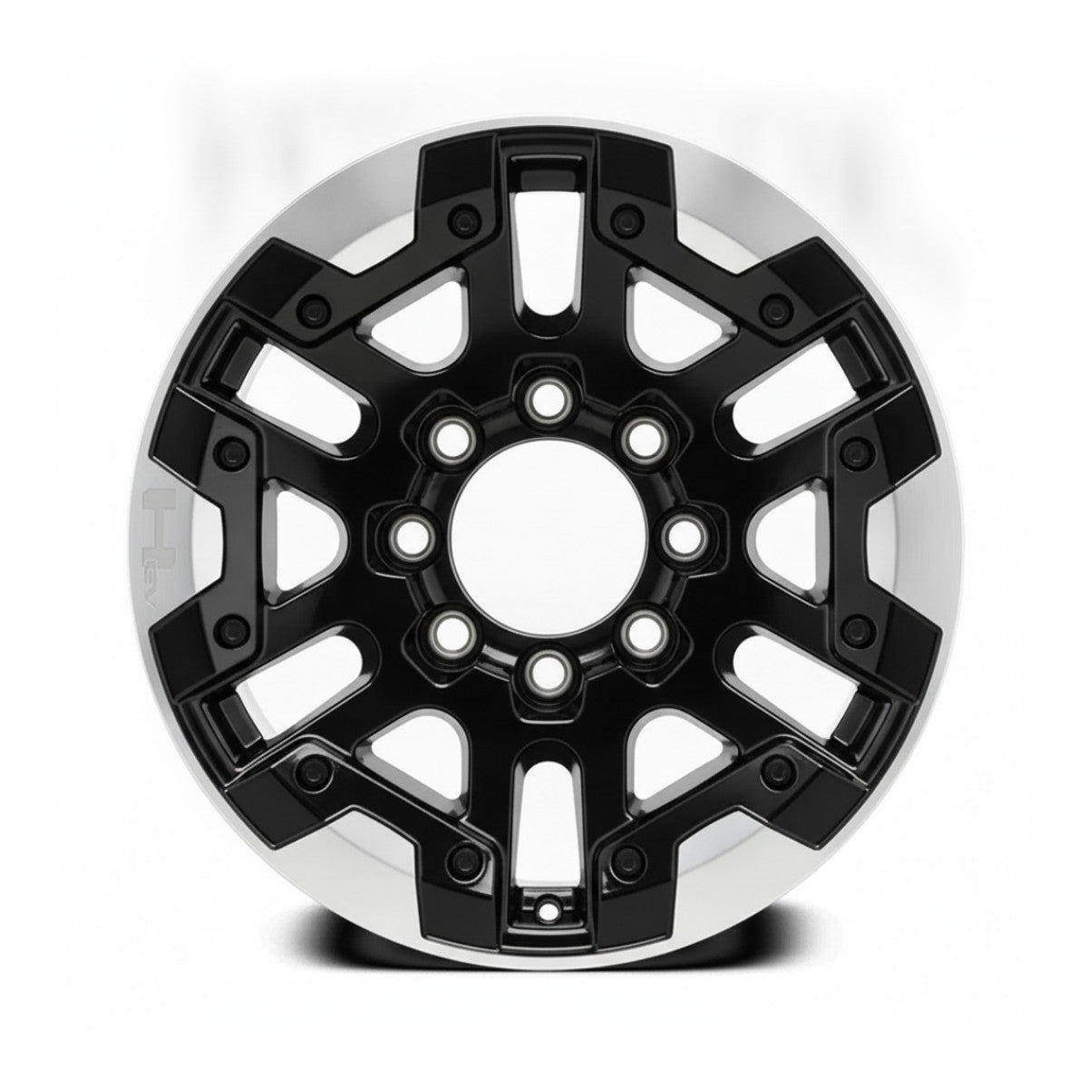 Hummer EV 2022 2023 2024 14049 aluminum OEM rim 18 x 9 CNC Black