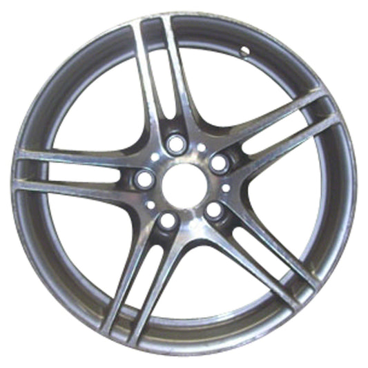 18" x 8.5" BMW 3 Series 2008 Rear Factory OEM Wheel Rim Machined Silver 71459