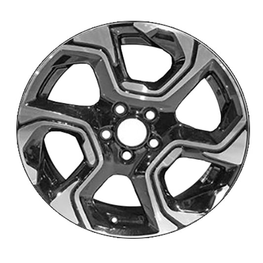18" x 7.5" Honda CR-V 2017 2018 2019 Factory OEM Wheel Rim Machined Black 64111