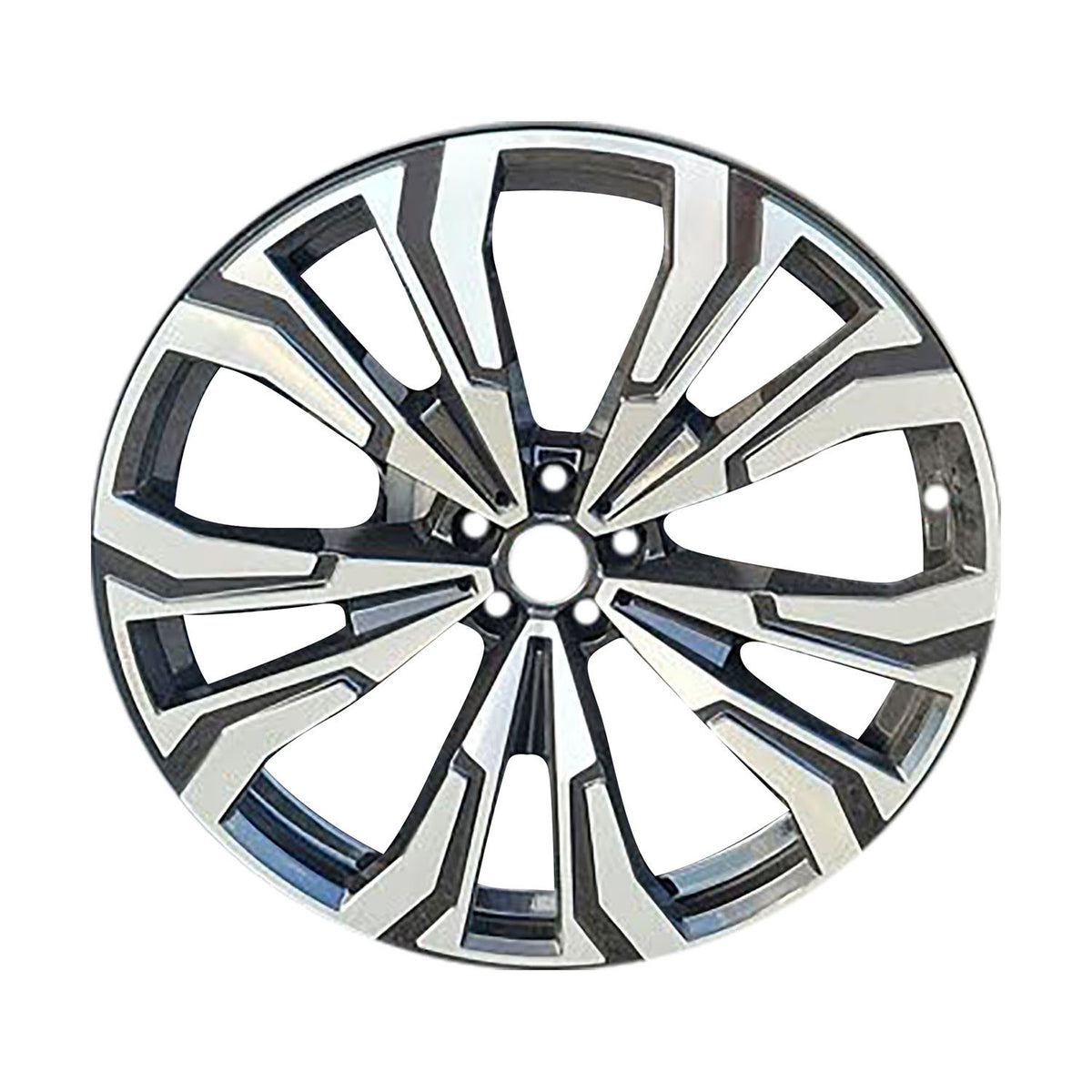 23" x 9.5" BMW X7 2023 2024 Front Factory OEM Wheel Rim Machined Black 86675