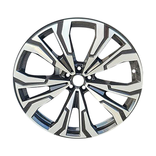 23" x 9.5" BMW X7 2023 2024 Front Factory OEM Wheel Rim Machined Black 86675