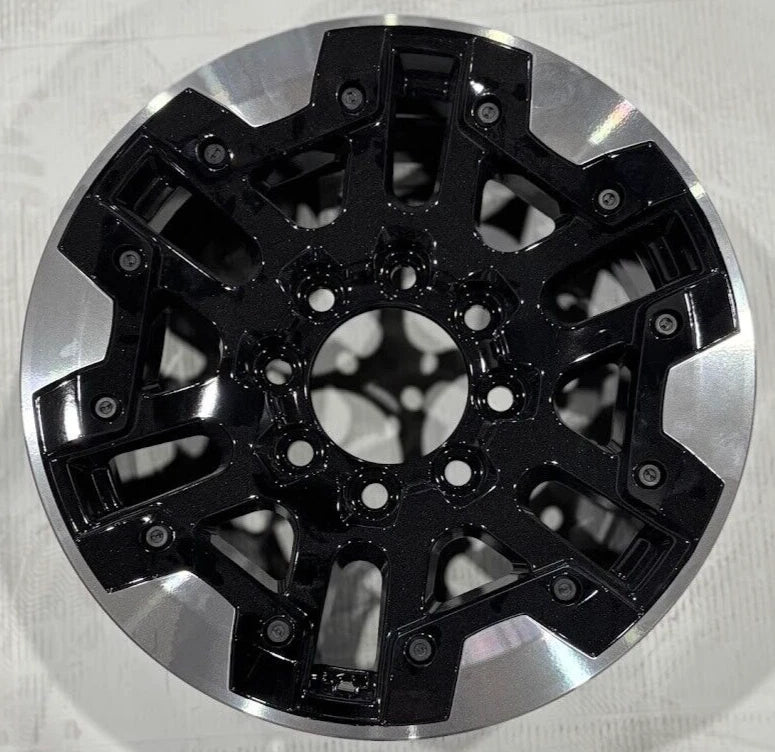 18" x 9" CNC Black GMC Hummer EV 2022 2023 OEM Factory Wheel Rim 95345