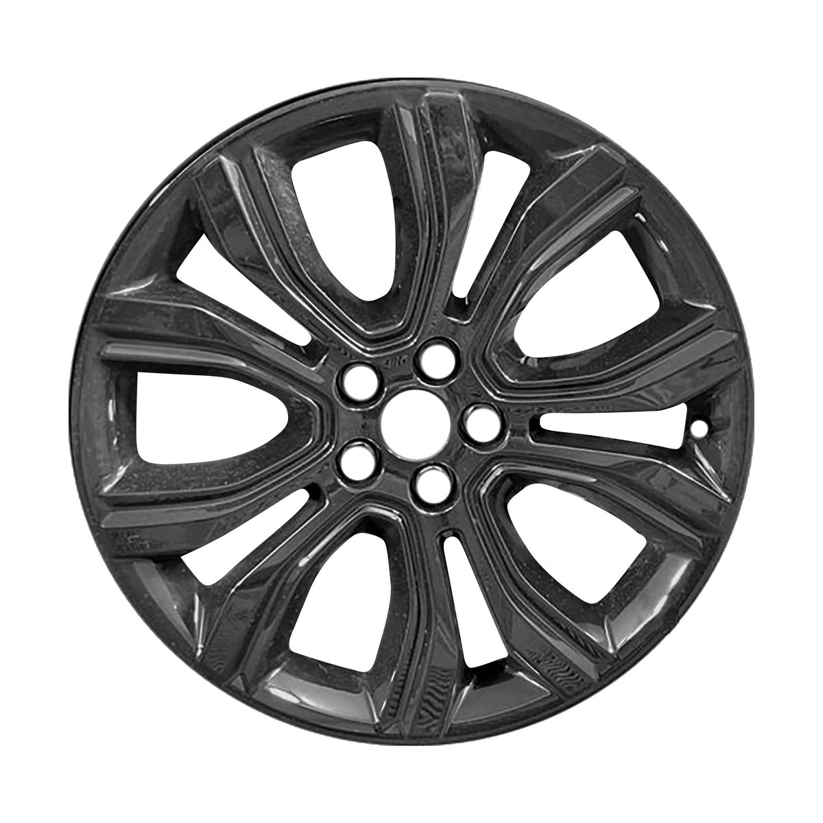19" x 8" Ford Edge 2019 2020 2021 2022 2023 Factory OEM Wheel Rim Black 10195