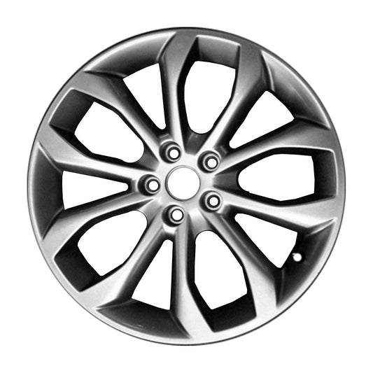 18" x 8" Lincoln Mkc 2015 2016 2017 2018 2019 OEM Wheel Rim Hyper Silver 10017
