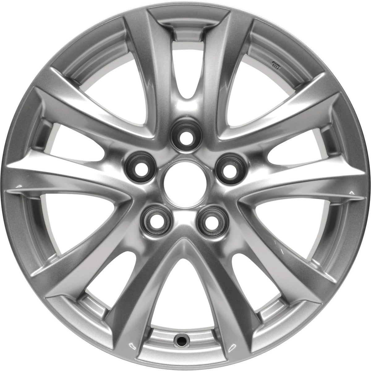 16" x 6.5" Mazda Mazda 3 Sport (canada) 2014 Factory OEM Wheel Rim Silver 64961