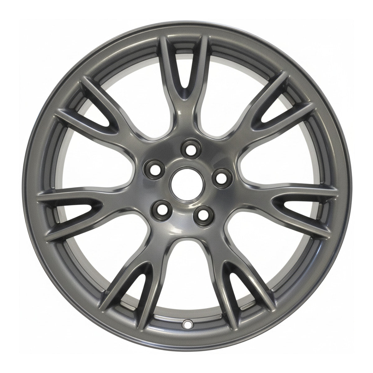 Tesla Model S 2021 95279 aluminum OEM wheel rim 19 x 10.5 Rear Charcoal