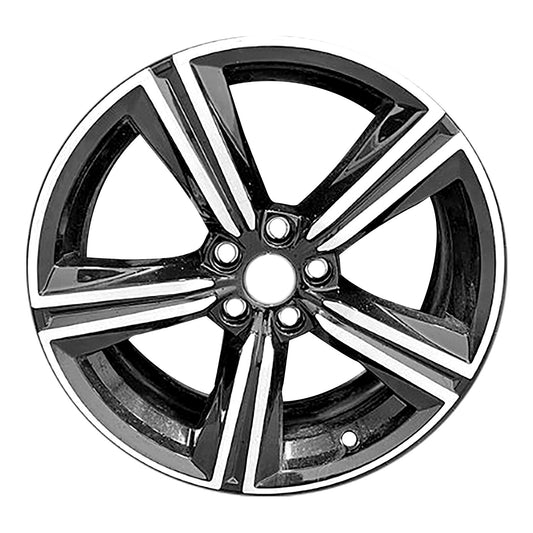 19" x 8.5" Honda Accord Hybrid 2023 Factory OEM Wheel Rim Machined Black 60307