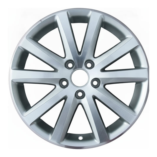 Volkswagen EOS Passat 06-11 69828 aluminum OEM wheel rim 17 x 7.5 CNC Silver