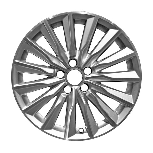 18" x 7.5" Audi A3 2016 2017 2018 Factory OEM Wheel Rim Machined Silver 58989