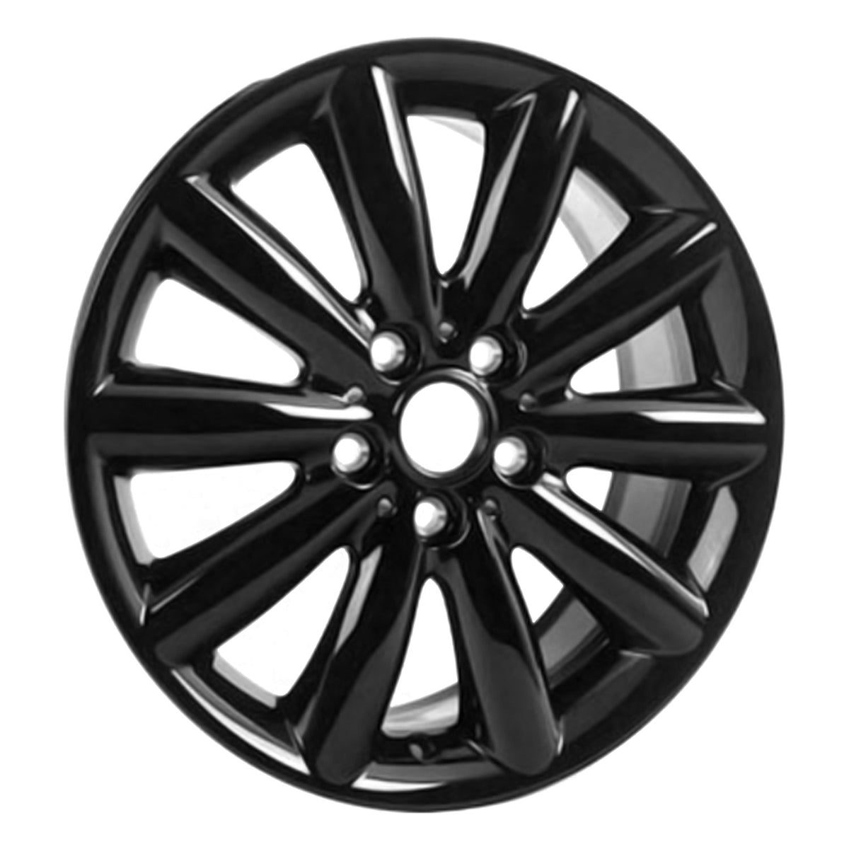 17" x 7" Mini Cooper S 4-door Hardtop 2015 Factory OEM Wheel Rim Black 86082