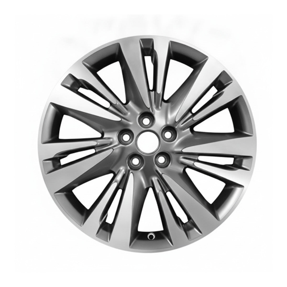 Lincoln MKZ 17 18 19 20 10129 OEM wheel rim 19 x 8 CNC deep black smoked hyper