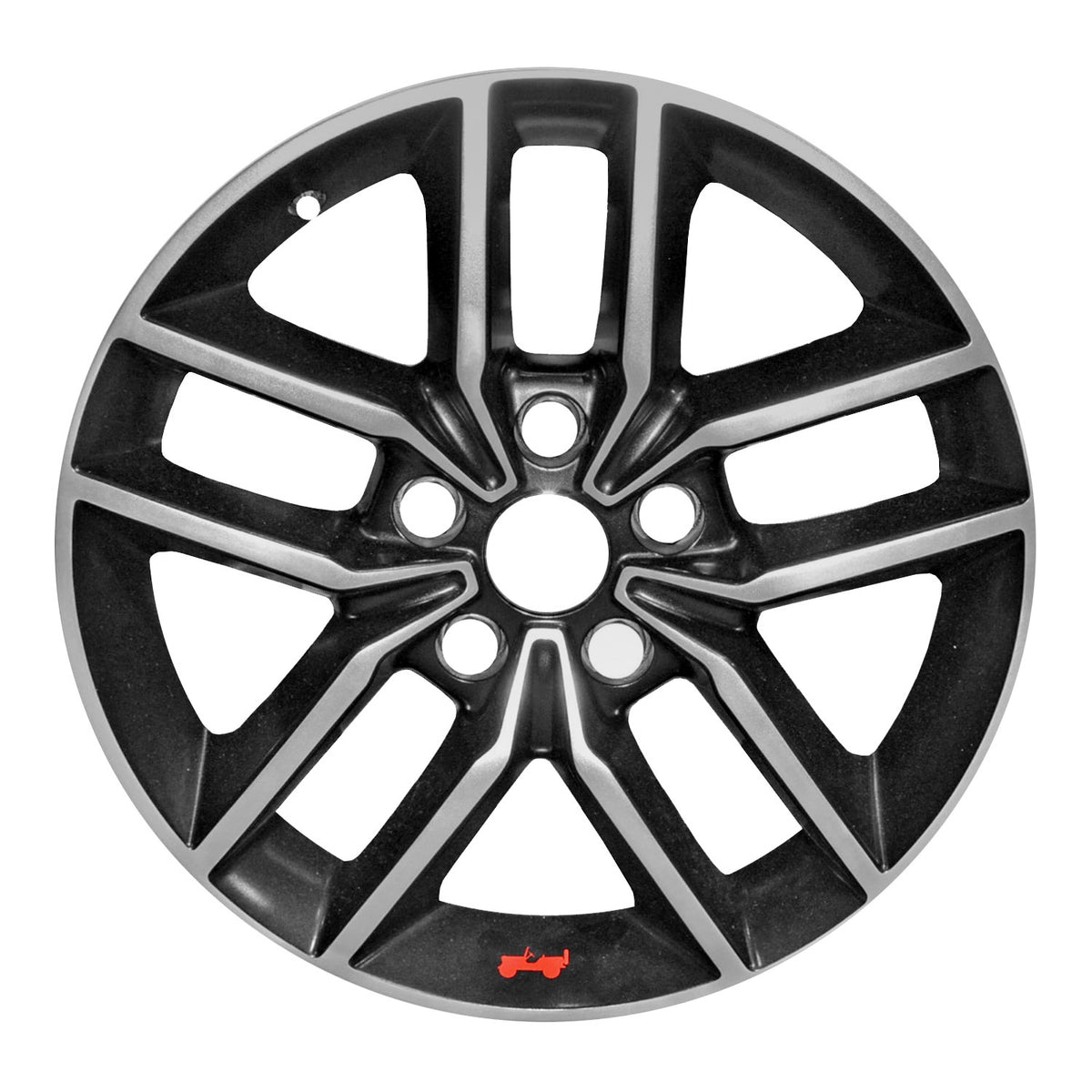 18" x 8" Jeep Grand Cherokee 2017 2018 2019 OEM Wheel Rim Polished Black 09164