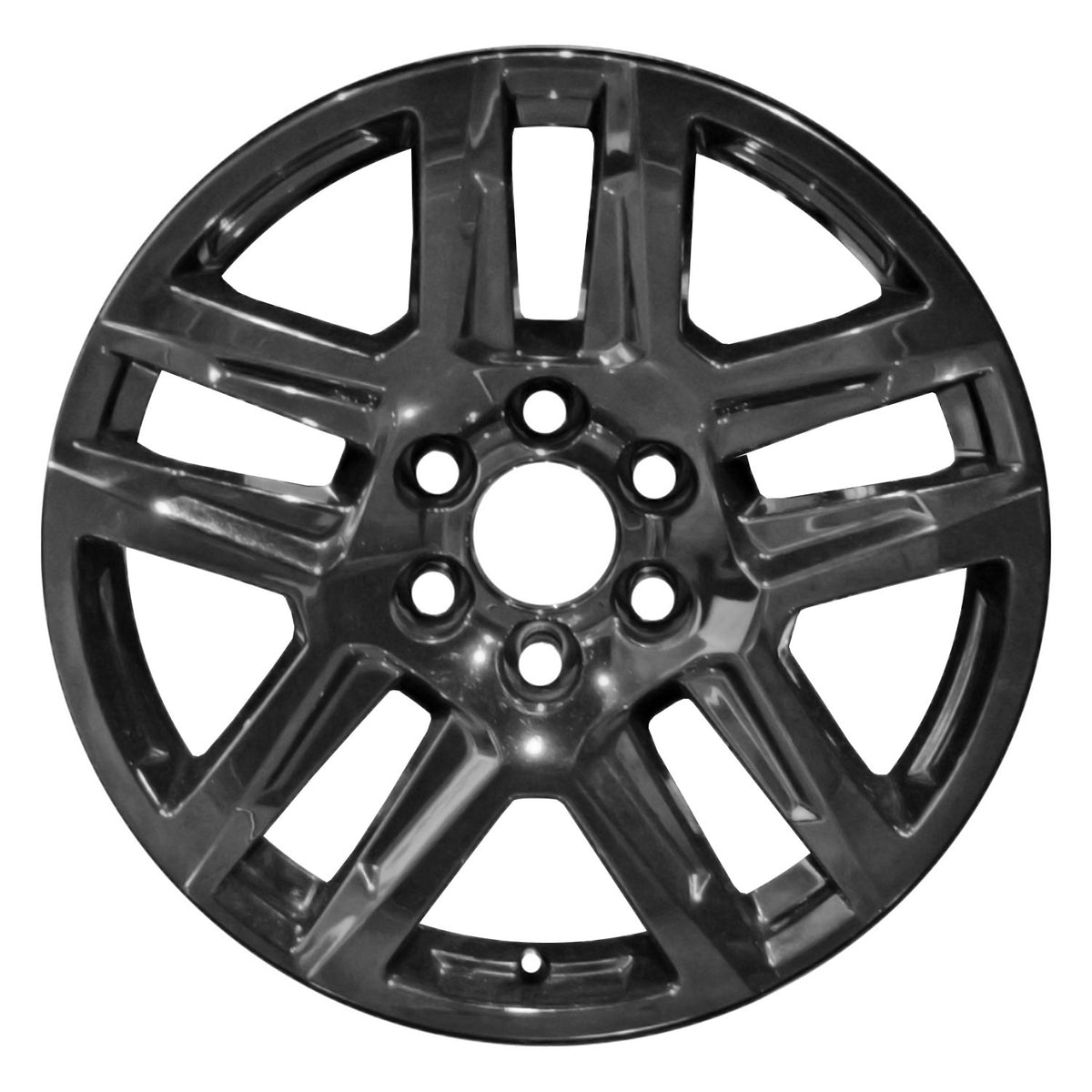 20" x 9" Chevrolet Silverado 1500 2019 2020 Factory OEM Wheel Rim Black 05913