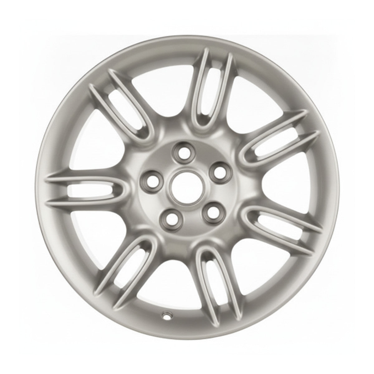 Jaguar XK8 2001 2002 59716 aluminum OEM wheel rim 18 x 9 Silver REAR