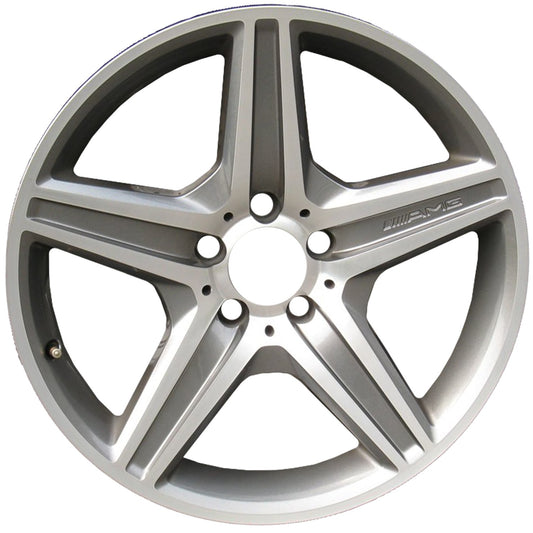 18" x 9" Mercedes-Benz E63 AMG 2007 2008 2009 Rear Factory OEM Wheel Rim 65435