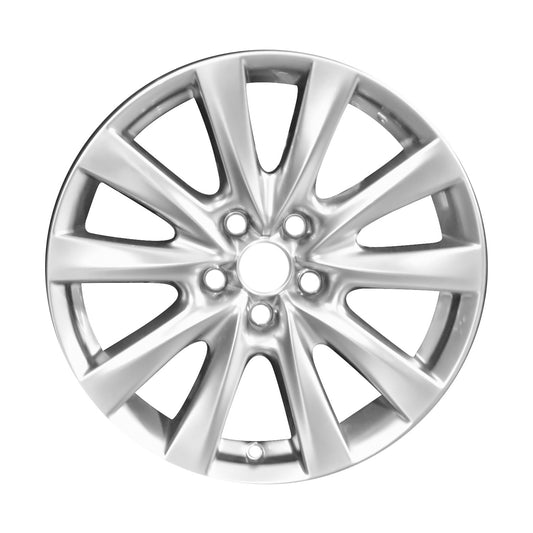 18" x 7" Mazda Mazda 3 2019 2020 2021 2022 Factory OEM Wheel Rim Silver 64974
