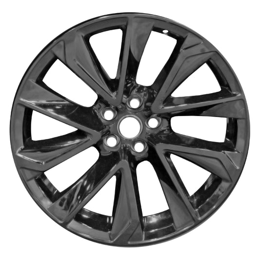 18" x 8" Toyota Corolla Sedan 2019 2020 2021 Factory OEM Wheel Rim Black 75236