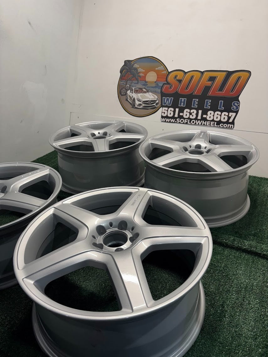 20" x 8.5" STAGGERED SET Mercedes CL-Class S-Class 2008-2014 OEM Wheel Rim 65477