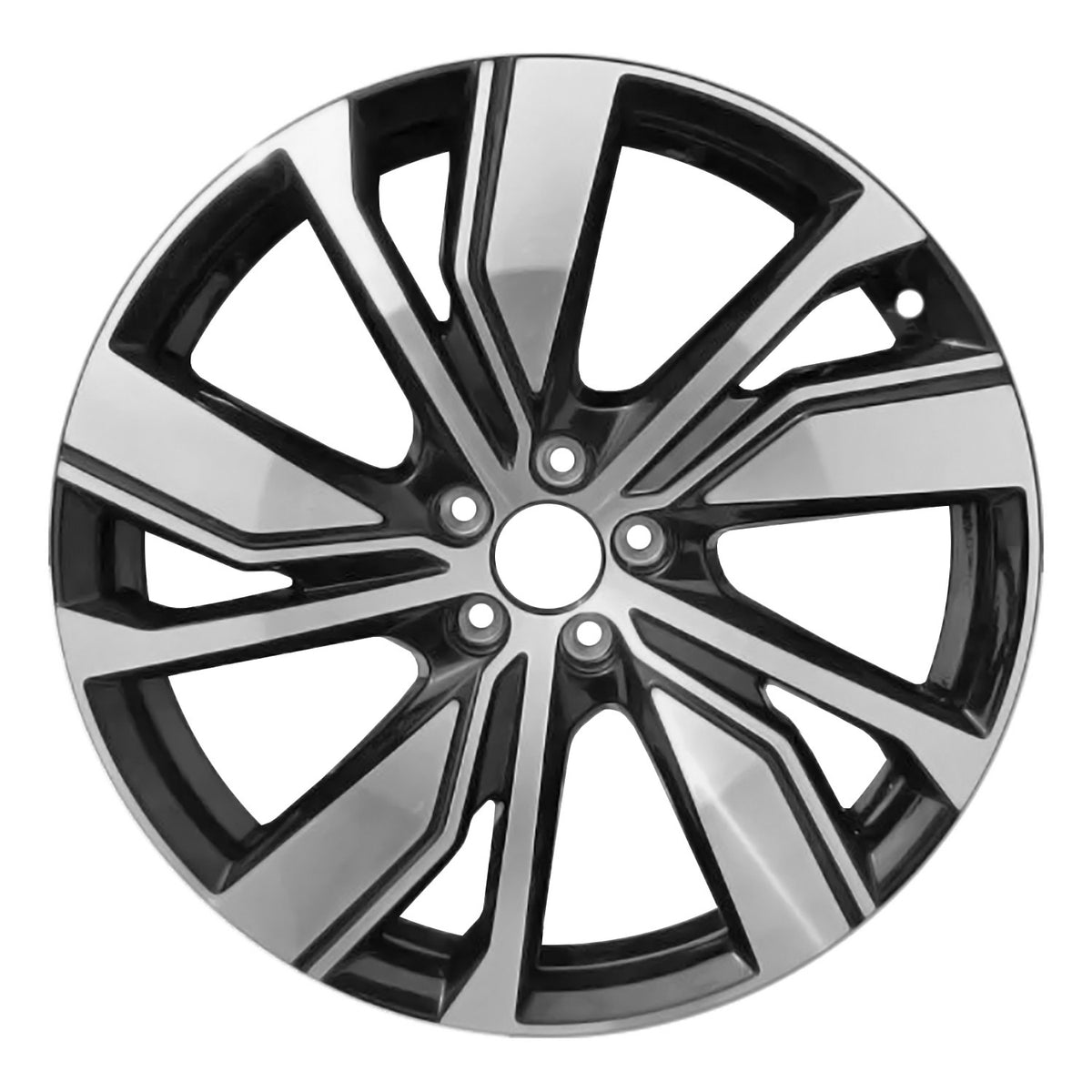 20" x 8" Volvo Xc40 2021 2022 Front Factory OEM Wheel Rim Machined Black 70511