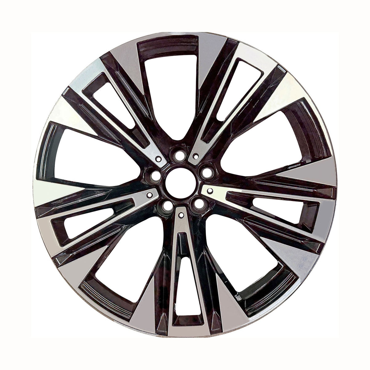 20" x 8.5" BMW I5 2024 2025 Front Factory OEM Wheel Rim Machined Black 86996