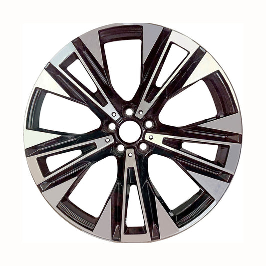 20" x 8.5" BMW I5 2024 2025 Front Factory OEM Wheel Rim Machined Black 86996