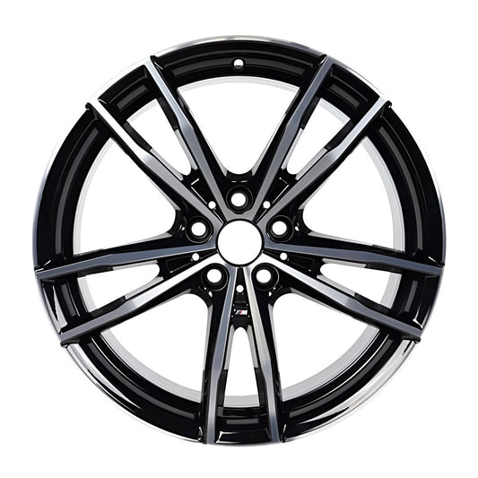 19x8.5 Rear BMW 230i 330i 430i M240i M340i 2019-2024 OEM Rim Machine Black 86498