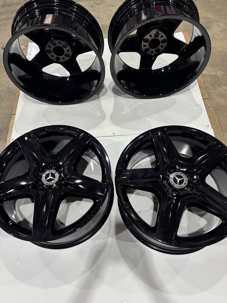 Set 20x9 Mercedes GLE350 450 550e ML250 350 550 2013-2019 OEM Wheel Rim 85295