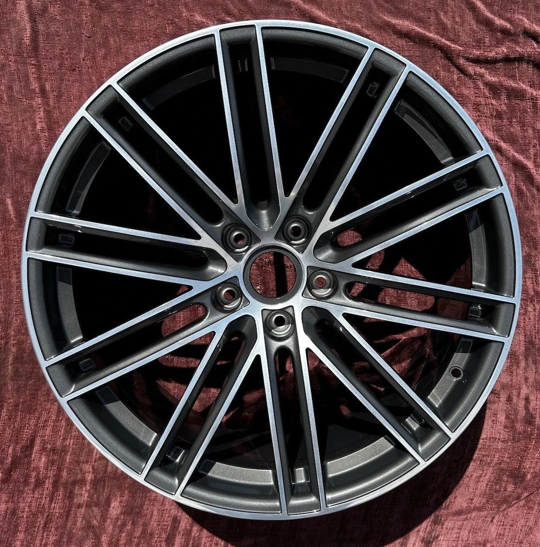 22" x 11.5" REAR Porsche Cayenne 2019 2020-2024 Factory OEM Wheel Rim 67588