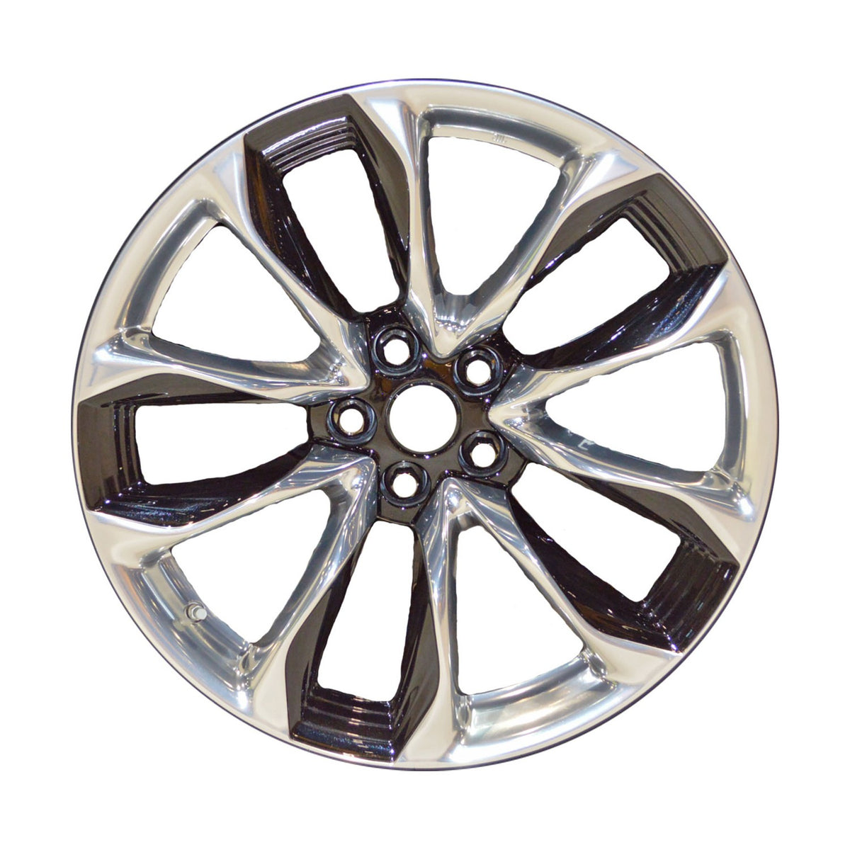 21" x 8.5" Lexus Lc500h 2018 2019 2020 Front OEM Wheel Rim Polished Black 74361