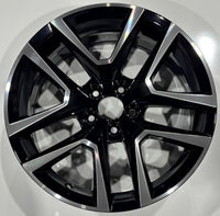18" x 8" Volvo S60 V60 2017 2018 70427 Tucan OEM Wheel Rim CNC Gloss Black photo 1