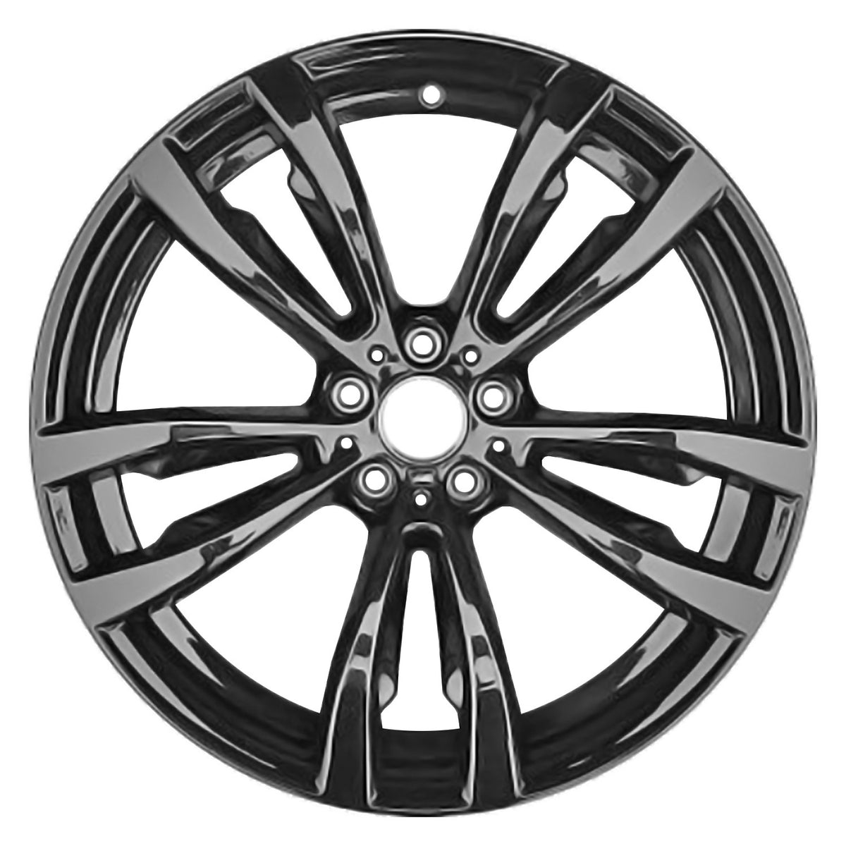 20" x 10" BMW X6 2015 2016 2017 2018 Front Factory OEM Wheel Rim Black 86053