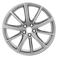 Audi Q5 SQ5 2021 2022 2023 12038 95071 OEM wheel 20 x 8 CNC Med Silver photo 3