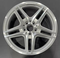 Front 18x8 Mercedes C250 C300 C350 2008-2015 85058 OEM wheel rim photo 2