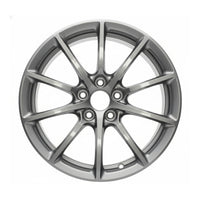 Alfa Romeo Giulia 2017 18 19 20 21 22 2023 58135 OEM rim 17 x 7.5 Deep Silver photo 1