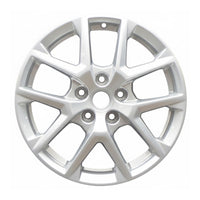 Chevrolet Equinox 2022 2023 2024 14061 aluminum OEM rim 17 x 7 Silver photo 1