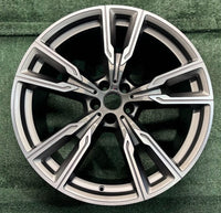 22 x 10.5 REAR BMW X6 X5 2019 2020 2021 2022 2023 2024 #747 OEM Wheel Rim 86473 photo 1